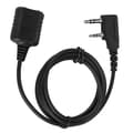 Walkie Talkie Mikrofon Headset Forlængerkabel til Kenwood Baofeng - 2 Pin K Head