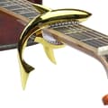 Shark-formad stämningsklämma för gitarr, stämningsklämma i zinklegering, lämplig för akustisk, elektrisk klassisk gitarr och bas ukulele stämningsk...