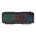 Pikkukuva 1 / 2: Langallinen pelinäppäimistö | USB Type-A | Kalvonäppäimet | LED | QWERTY | US-asettelu | USB-virta | Virtajohdon pituus: 1,30 m | Multimedia_NN