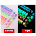 Miniatyrbild 8 av 11: QAOlDH 210 ark Luminous Origami Stjärnor Papper Färgglada Handcraf B 210pcs