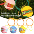 Miniatyrbild 2 av 11: Kreativ glödande hoppboll Hopprepboll Barn Outd pink with light one-size