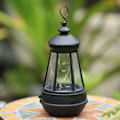 Miniatyrbild 10 av 11: Solcells-drivna LED-lykta - Vattentät lampa - Hängande utomhus A One-size