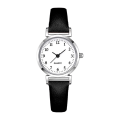 Miniatyrbild 8 av 11: Basic Quartz Watch Dam Small Square Armbandsur Läder Student Green One size