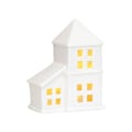 Miniatyrbild 8 av 11: Julby-set, Keramisk LED-belyst Julby Hus RH2282 one-size