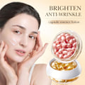 Miniatyrbild 2 av 11: Placenta Essence Rose Snail Capsules Åldersmotverkande Kapslar~ Snail Capsules 0.34gx30