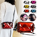 Miniatyrbild 2 av 11: Genomskinlig väska, transparent crossbody-väska för damer och herrar, axelväska F Transparent Blue One size