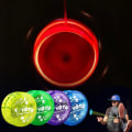 Miniatyrbild 3 av 11: Kreativ LED YOYO Ball Yo-yo Glow Fancy Swirl Yo Yo Toy yellow one-size