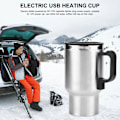 Miniatyrbild 3 av 11: Resemugg med värme 500ml Bilbaserad Vattenkokare Kopp 12V F5Y1