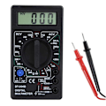 Miniatyrbild 1 av 11: DM850 Digital Multimeter Handhållen Voltmeter LCD Digital Tester Elektrisk N8J1 Spänningsmätare Portabelt Verktyg Universell