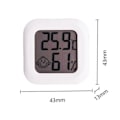 Miniatyrbild 5 av 11: Digital LCD inomhus Hygrometer Termometer Fuktighetsmätare Rum хф ъ[
