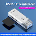 Miniatyrbild 3 av 11: XD Picture Card Reader USB 2.0 Minneskortadapter För Olympus Fuji Kameror Ny~