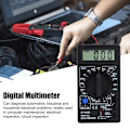 Miniatyrbild 2 av 11: DM850 Digital Multimeter Handhållen Voltmeter LCD Digital Tester Elektrisk N8J1 Spänningsmätare Portabelt Verktyg Universell