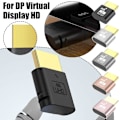 Miniatyrbild 2 av 11: VGA Virtuell Display Adapter Emulator Videokort Lås Platta 4KHDM Black 1pcs