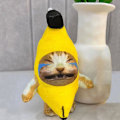 Miniatyrbild 6 av 11: Banan Cat Happy Cat Söt rolig nyckel hänge nyckelring TOP Vocal cry banana cat Large