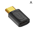 Miniatyrbild 10 av 11: 90 Grader Typ-C till Typ-C Adapter USB-C Snabbladdning Conve Middle bend one-size