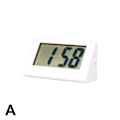 Miniatyrbild 1 av 11: Liten Digital Klocka, LCD Digital Elektronisk Klocka, Reseklocka White 1pcs