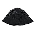 Miniatyrbild 8 av 11: Bredbrättad Floppy Sommarhatt Vikbar Bredbrättad Keps Solhatt Halm Strand Black ONE-SIZE