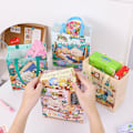 Miniatyrbild 8 av 11: Tygväska Handväska Miljövänlig Väska Presentpåse Snackpåse^ Present G4W4 C One size