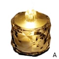 Miniatyrbild 9 av 11: Flameless LED Värmeljus Fladdrande Batteridrivna Juldekorationer L4U6 Transparent One size