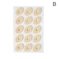 Miniatyrbild 1 av 11: Gel Silikon Mais Kissen Sofort Pads Pflaster Schuhe Patch Fuß small oval 15pcs