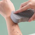 Miniatyrbild 11 av 11: Supermjuk exfolierande svamp kroppsskrubb duschborste SupplyUK - Badrum N8P7 Pink one size
