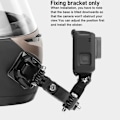 Miniatyrbild 11 av 11: Motorcykel Helhjälm Hakfäste för Gopro 3 4 5 Hero Sjcam Action Camera