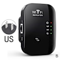 Miniatyrbild 1 av 11: 2024 Nyaste WiFi-förlängare, Trådlös Repeater, WiFi-Repeater, WiFi-förlängare Signal Booster för Hemmet, Trådlös Repeater Långdistansförstärkare med Black US