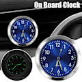 Miniatyrbild 3 av 11: Universell Bilinstrumentbräda Klocka Luminous Quartz Watch Ornament Bilfäste D 3pcs