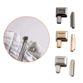 Miniatyrbild 6 av 11: 10 st metall blixtlås stopp DIY reparation öppen ände blixtlås varm DIY C silver A