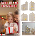 Miniatyrbild 3 av 11: Julby-set, Keramisk LED-belyst Julby Hus RH2252 one-size
