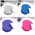 Miniatyrbild 3 av 11: Musmatta med handledsstöd – Ergonomisk komfortmatta – Halkfri – PC – Laptop – Com· gray One-size