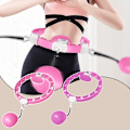 Miniatyrbild 6 av 11: Smart Avtagbar Hu-la Hoop 2-i-1 Justerbar PP Material Hu-La Purple 1pc