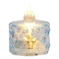 Miniatyrbild 1 av 11: Flameless LED Värmeljus Fladdrande Batteridrivna Juldekorationer L4U6 Blue One size