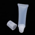Miniatyrbild 9 av 11: Tomt kosmetiskt läppglansbalsam Chapstick-behållare Reseflaska TransparentA 8g 5pcs