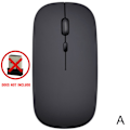 Miniatyrbild 4 av 11: Trådlös Bluetooth-mus för dator, tyst mus, ergonomisk mus, optisk `UK. black One-size