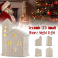 Miniatyrbild 2 av 11: Julby-set, Keramisk LED-belyst Julby Hus RH2282 one-size