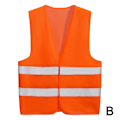 Miniatyrbild 1 av 11: Säkerhetsväst Hög Synlighet Reflekterande Väst Reflekterande Väst orange One size