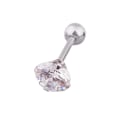 Miniatyrbild 10 av 11: Broskörhängen Stud Gem Flat Disc Back Tragus Nose Helix Lab Gold 5mm