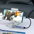 Miniatyrbild 11 av 11: 1x3.0+3x2.0 USB -hubb med 4 portar förlängd kabel Slim portabel USB 3.0 splitter för Windows systemdator USB3.0 model
