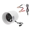 114mm 12V Ventilations Flow Fan Udstødningsventilatorer Hjem Inline Rørkanal Ekstraktor