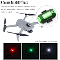 Miniatyrbillede 8 af 11: Stroboskoplampe Blinkende Lys Natkamp LED Navigation til DJI-Mavic Air2/FPV Drone