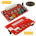 Miniatyrbild 4 av 8: ATX Power Supply Breakout Board för elektronisk komponent justerbar spänningsknopp