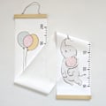 Miniatyrbild 8 av 11: Nordic Children Height Linjal Hängande tillväxtdiagram Kids Growth Measuring Linjal null - Elephant balloon