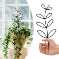 Miniatyrbild 5 av 10: 2 förpackningar Trädgårdsspaljé Små krukväxter Spaljé för klätterväxter inomhus utomhus för blomma grönsaksrankor Krukor Gold