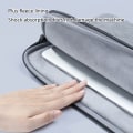 Miniatyrbild 10 av 11: Laptopfodral för case 12 13 14 15,4 15 tum för DELL Notebookväska Business Portfölj för Air Pro Stötsäker för case män Gray 12inches