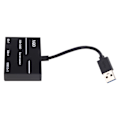 Miniatyrbild 8 av 9: Usb3.0 Hub Card Reader Dockningsstation Höghastighetskortläsare 2 i 1 SD/Tf M2/MS