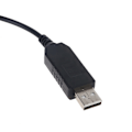 Miniatyrbild 7 av 11: Universal för QC 3.0 USB till 5V-12V Justerbar spänning Step Up 5,5x2,1mm Kabel Power Boost Line för WiFi Router LED Strip