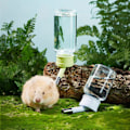 Miniatyrbild 5 av 11: Automatisk hamstrar vattenflaska hängande vattendispenser pärlhuvud bevattningsflaska dricksförråd för smådjur White 80ml