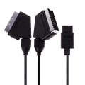 Miniatyrbild 3 av 6: SCART AV-kabel Universal för N64 SNES SFC GC Spelkonsol Speltillbehör 1,8 meter 6Ft AV-kontakt Kabelsladd Svart