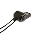 Miniatyrbild 5 av 7: 3 i 1 Utomhuscamping Vandring Nödöverlevnadsutrustning Whistle Compass Termometer